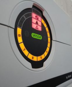 Der VESDA VLF verfügt über eine ringförmige Leuchtanzeige welche den aktuellen Rauchwert anzeigt.
