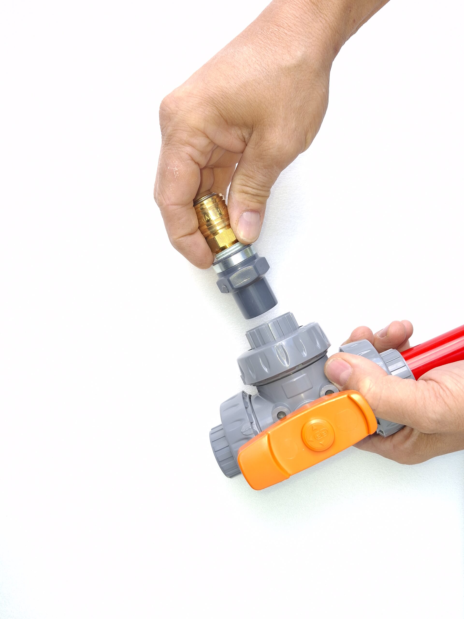 Beispielanwendung ABS 3 Wege Hahn