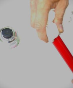 Beispielanwendung Rohr PIP-001 wird geputzt damit der Kleber angewendet werden kann.