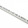 Weißes ABS Rohr PIP-001-W
