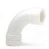 Weißer ABS Langer Bogen 25mm 90° PIP-005-W