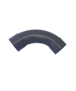 ABS Langer Bogen 25mm grau 90° PIP-005-G für RAS Systeme