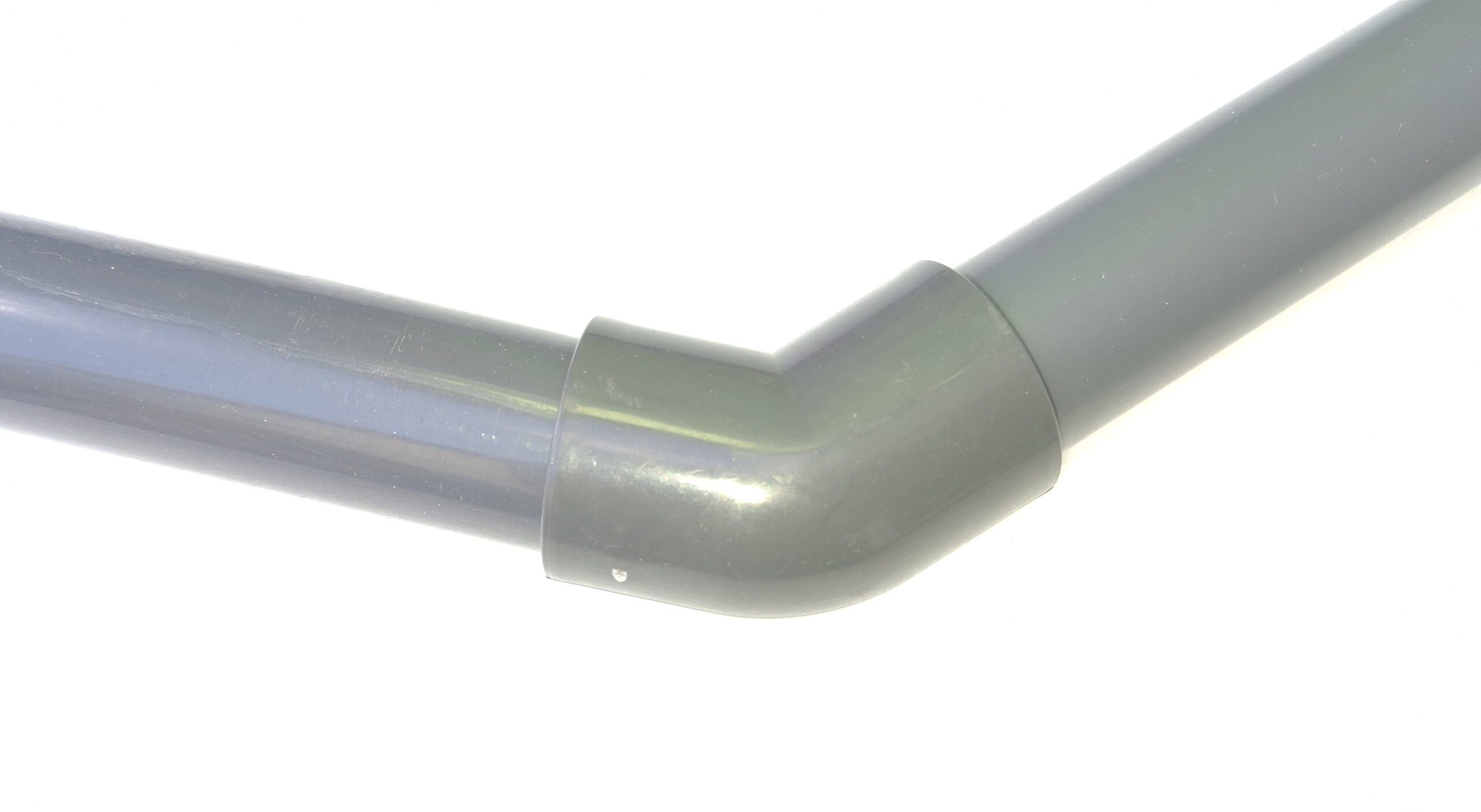 Beispielanwednung ABS Winkel 45° 25mm grau PIP-006-G