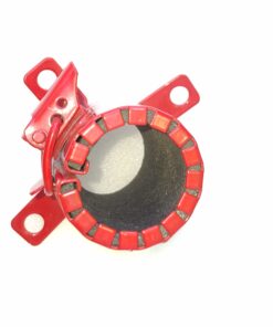 Ansicht von oben von der Anschwellende 2h Feuermanschette 25mm rot PIP-020